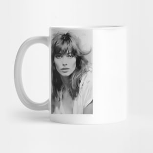 Jane Birkin - Peinture rare Mug